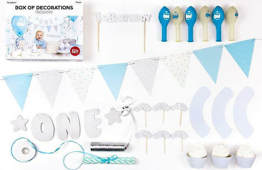 PartyDeco Set De Decorare Pentru Petreceri 33 Bucăți