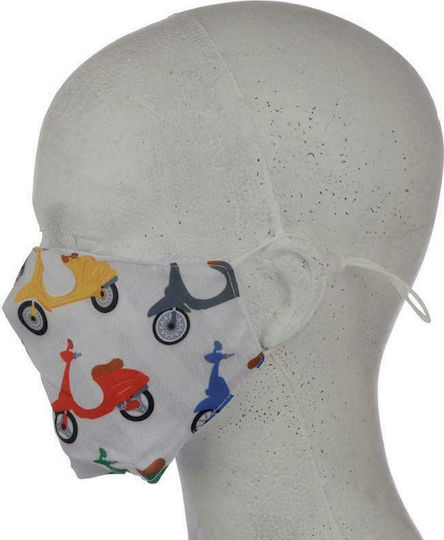 Puckator Wiederverwendbare Gesichtsbedeckung Large 12+ Jahre Schutzmaske Stoff Groß Mehrfarbig MASK19L 1Stück