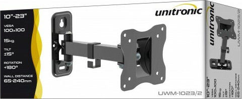 Unitronic UWM-1023/2 41862 Suport TV de perete cu braț până la 23" și 15kg