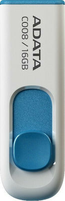 Adata DashDrive C008 16GB USB 2.0 Stick Blue