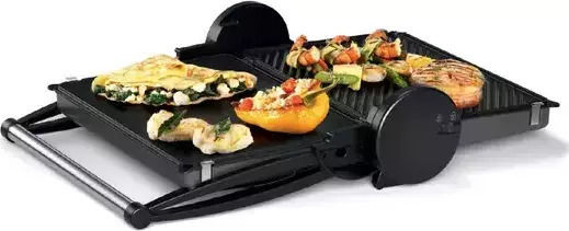 Bosch Sandwichmaker Grill mit Abnehmbaren Platten 2000W Schwarz