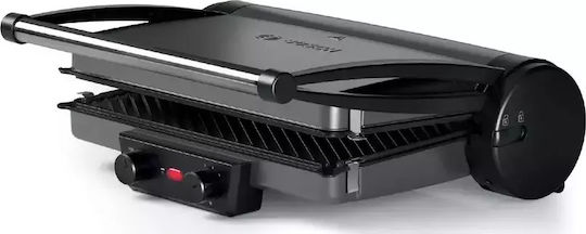 Bosch Sandwichmaker Grill mit Abnehmbaren Platten 2000W Schwarz