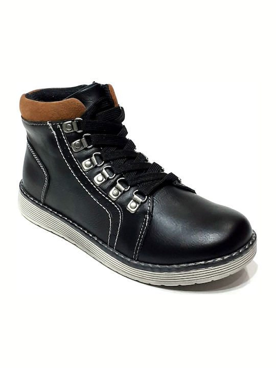 BOY'S BOOTS MERIDIAN 1581858 BLACK (31-37)