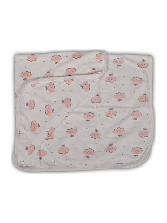 Cangaroo Blanket Nursery Swaddling Blankets Mellow Cotton Pink 85x85cm 108057