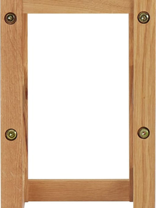 vidaXL Freistehend Weinkeller Hölzernes für 9 Flaschen Braun 47x21x36εκ.