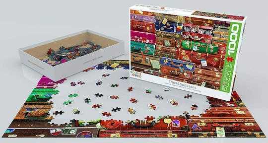 Travel Suitcases Puzzle 2D 1000pcs