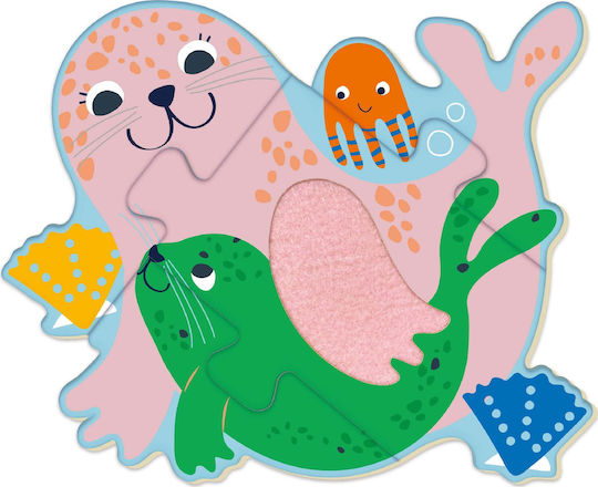 Holz Kinderpuzzle Sea für 3+ Jahre alt+ Jahre 4pcs Avenir
