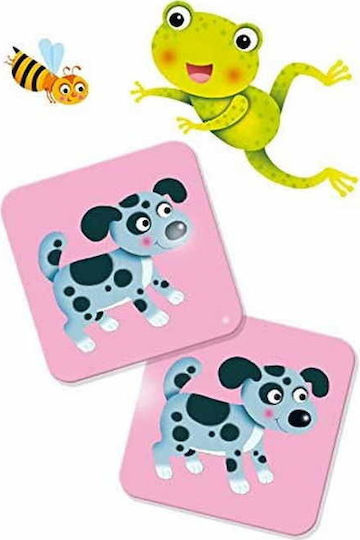 Kids Puzzle Carotina Baby Memo Animals For 1+ Years 24pcs Lisciani Giochi