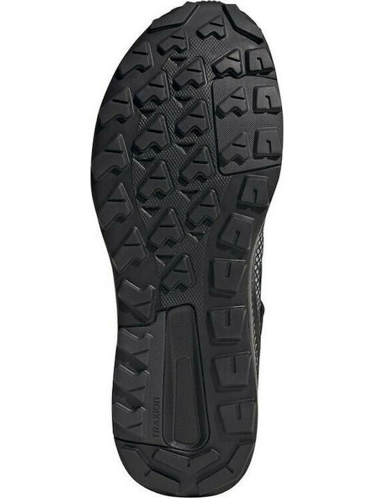adidas Terrex Trailmaker Mid GTX Men's Hiking Boots Waterproof with Gore-Tex Membrane Core Black / Dgh Solid Grey