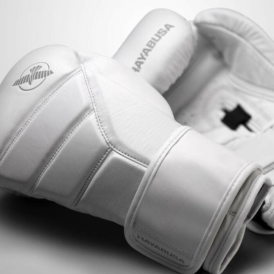 Hayabusa T3 Kanpeki Боксови ръкавици Кожени за торба Бели