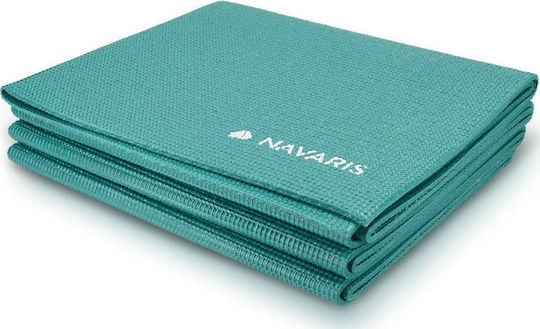 Navaris Foldable Exercise Mat Yoga Green (173x61x0.4cm)