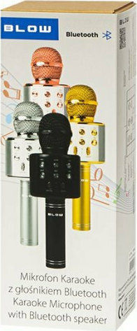Blow Безжично Караоке Микрофон PRM402 Черен