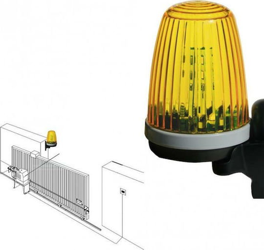 Profelmnet Flashlamp Lighthouse Parking Εξωτερικός με Κεραία