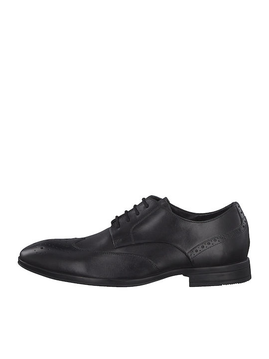 Δερμάτινα Ανδρικά Oxfords Μαύρα