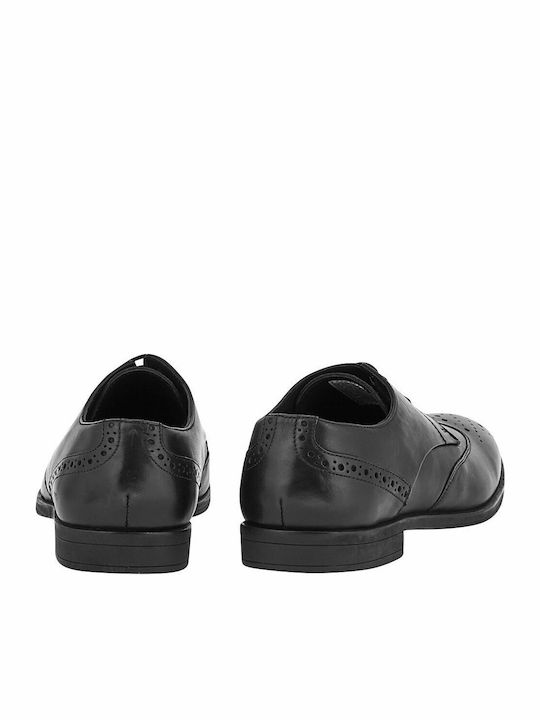 Δερμάτινα Ανδρικά Oxfords Μαύρα
