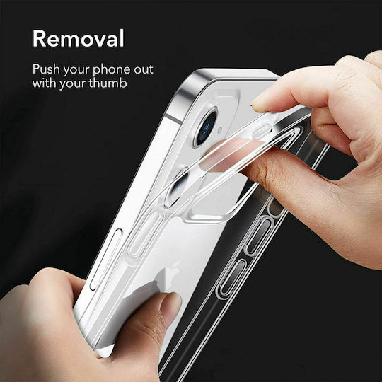 ESR Ice Shield Back Cover Silicone Transparent (iPhone 12 mini)