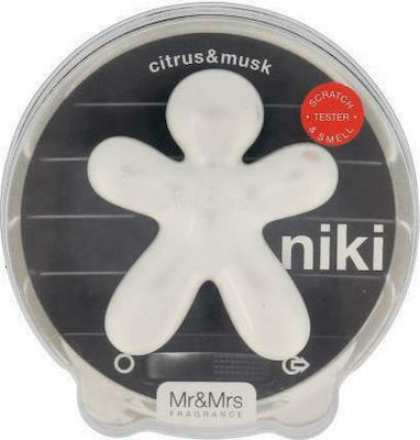 Mr & Mrs Fragrance Αρωματικό Αεραγωγού Αυτοκινήτου Niki Citrus & Musk