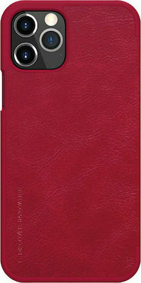 Nillkin Qin Leather Book Red (iPhone 12 / 12 Pro)