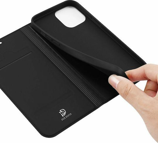 Dux Ducis Skin Pro Book Δερματίνης Μαύρο (iPhone 12 / 12 Pro)