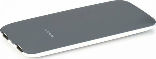 Puridea S5 Power Bank 7000mAh mit 2 USB-A Anschlüssen Gray