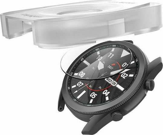 Spigen GLAS.tR EZ Fit Screen Protector pentru Galaxy Watch 3 45mm - Ceas Galaxy Watch 3 45mm 2buc AGL01843
