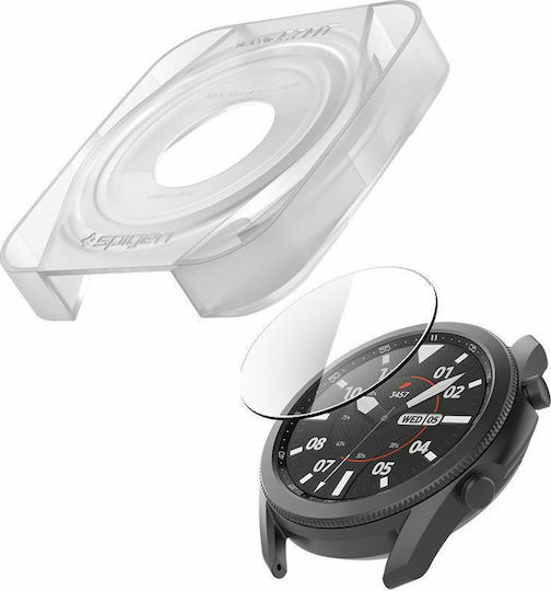 Spigen GLAS.tR EZ Fit Screen Protector pentru Galaxy Watch 3 45mm - Ceas Galaxy Watch 3 45mm 2buc AGL01843