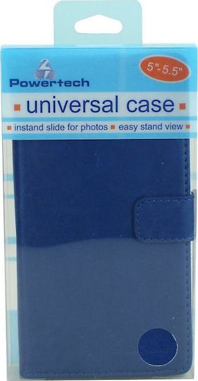 Powertech Book Case έως 4.7" Μπλε MOB-0003