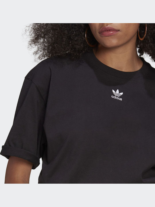 Adicolor Essentials Γυναικείο Αθλητικό T-shirt Μαύρο