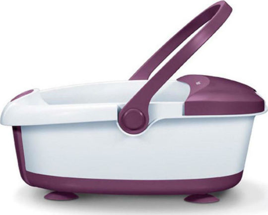 Beurer Foot Bath with Vibration and Infrared Purple 63606