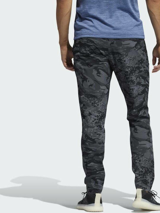 Adidas Training 3-Stripes Men's Camo Sweatpants Black