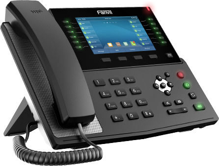 Fanvil X7C Cu fir Telefon IP 20 linii Negru
