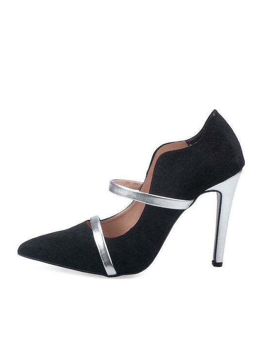 Spitze Zehe Pumps mit Schwarz Absatzdicke Stiletto