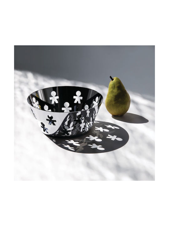 Alessi Girotondo Плодова кошница Inox Сребрист 20.5x20.5x8.8бр