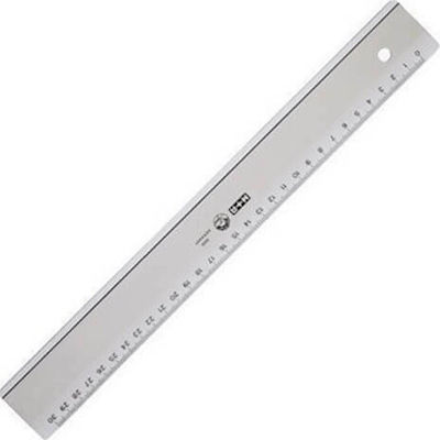 M+R Ruler Plastic Transparent 30cm