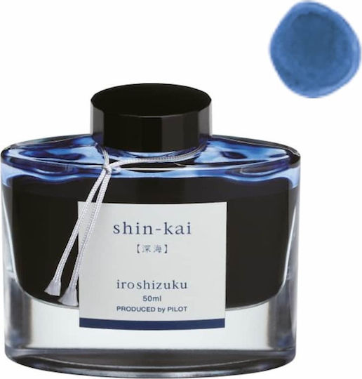 Pilot Iroshizuku Înlocuire Cerneală Pentru Stilou Fină Albastră 50ml