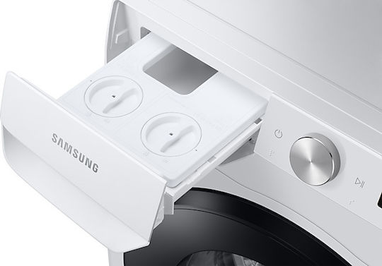 Samsung Waschmaschine 8kg mit Dampftechnologie 1400 Umdrehungen WW80T534DAW/S7