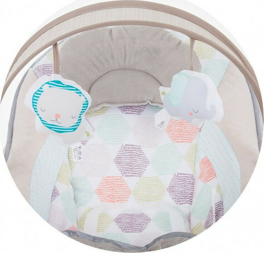 Chipolino Elektrische Relax Babywippe Dolce mit Musik und Vibration Multi für Kind bis 9kg