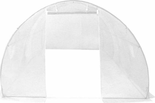 vidaXL 45751 Оранжерия Тунел с Метална Каркаса 6x3x2м