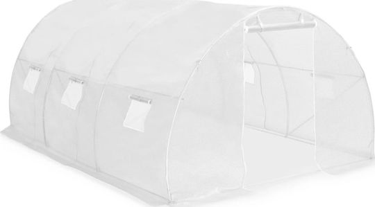 vidaXL 45750 Θερμοκήπιο Τούνελ με Μεταλλικό Σκελετό 4.5x3x2m