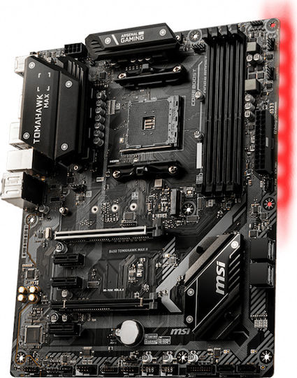 MSI B450 Tomahawk Max II Motherboard ATX με AMD AM4 Socket 7C02-014R