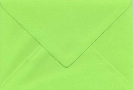 KOTSONIS Set de plicuri Corespondență cu Autocolant 25buc 12.5x17.5cm în Verde Culoare