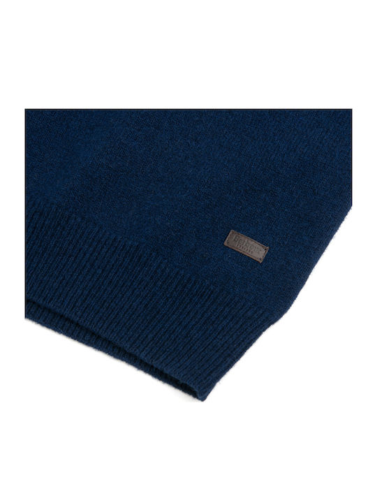 Πουλόβερ Μακρυμάνικο Navy Μπλε