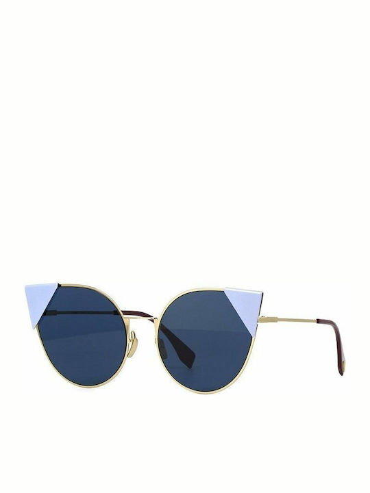 Fendi Ochelari de soare Χρυσά cu Cadru Fendi Ochelari de soare Χρυσά cu Cadru