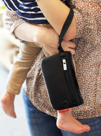 Skip Hop Black Stroller Organizer Grab & Go Stroller Organizer