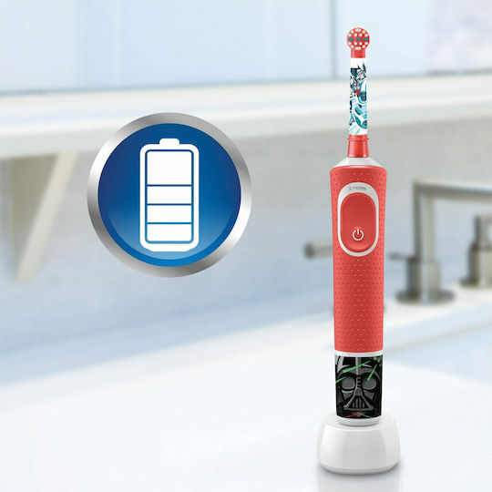 Oral-B Vitality Children's Electric Toothbrush with Chronograph for 3+ Years Star Wars & Travel Case