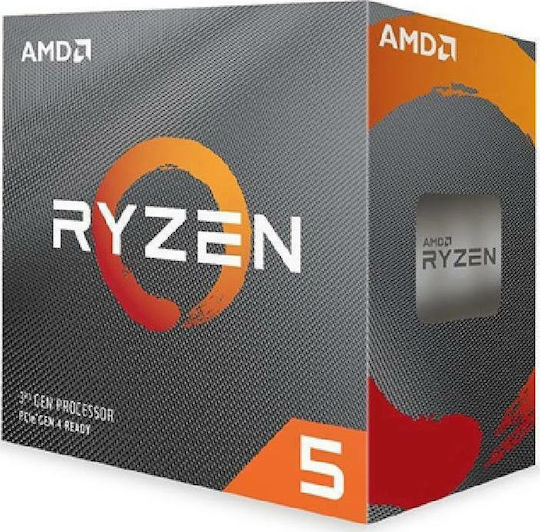 AMD Ryzen 5 3500X 3.6GHz Επεξεργαστής 6 Πυρήνων για Socket AM4 σε Κουτί με Ψύκτρα