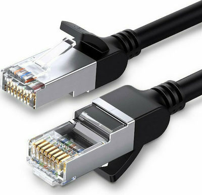 Ugreen NW101 Flat U/UTP Cat.6 Καλώδιο Δικτύου Ethernet 5m Μαύρο
