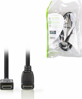 Nedis HDMI 1.4 Angle (90°) Cable HDMI male - HDMI male 1.5m Black