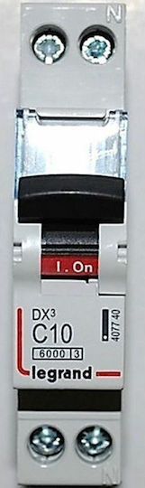 Legrand Αυτόματη Ασφάλεια 10A Διπολική AC 407740