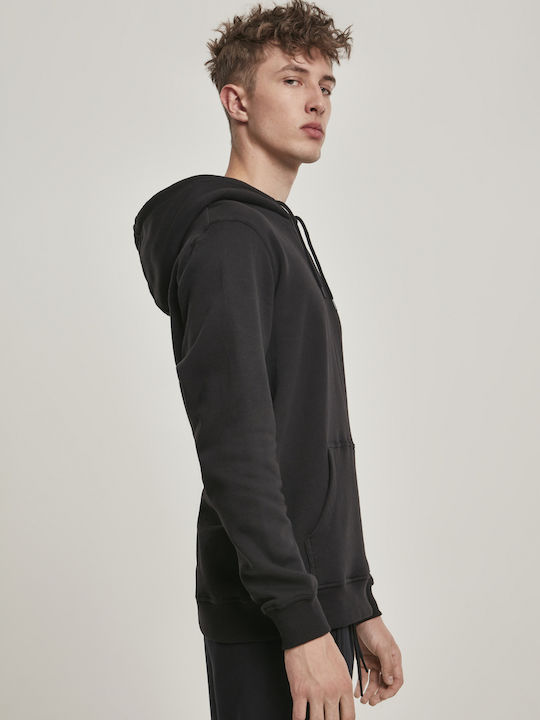 Sweatshirt with Hood Black